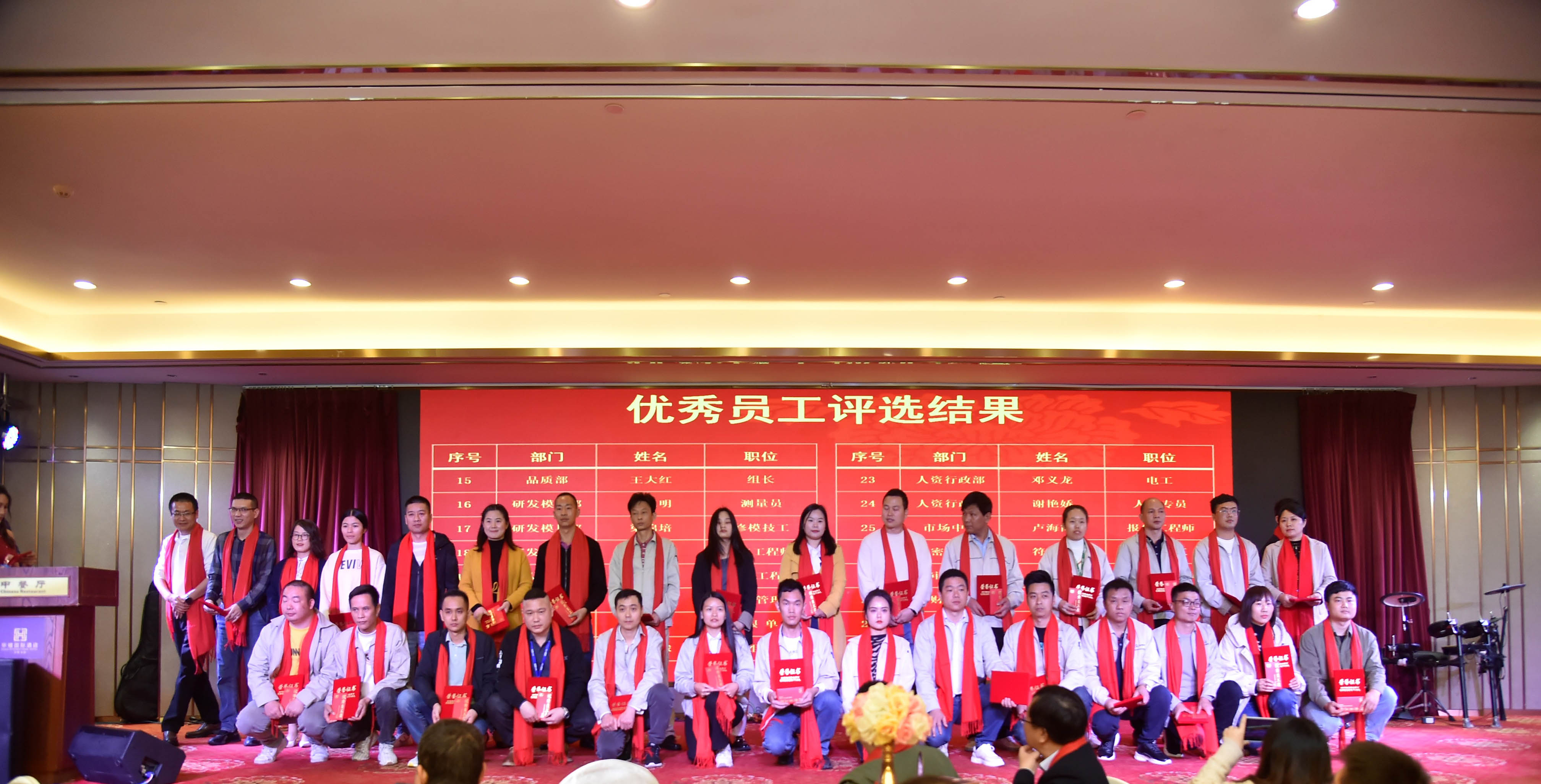 年度表彰及び抽選会
